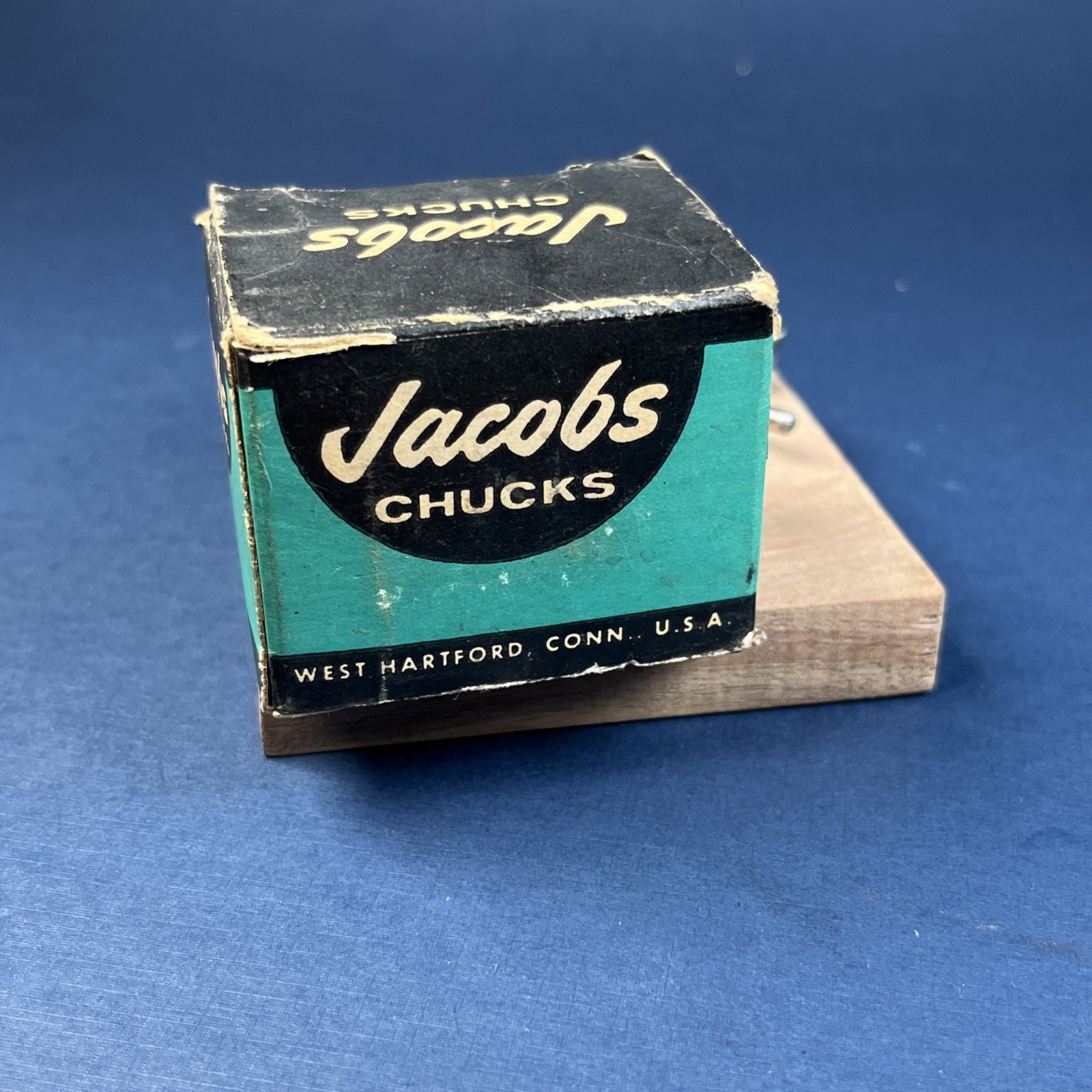 Jacobs No. 7B Drill Chuck, 0 to 1/4″ capacity, 3/8-24 mount, Hartford, USA