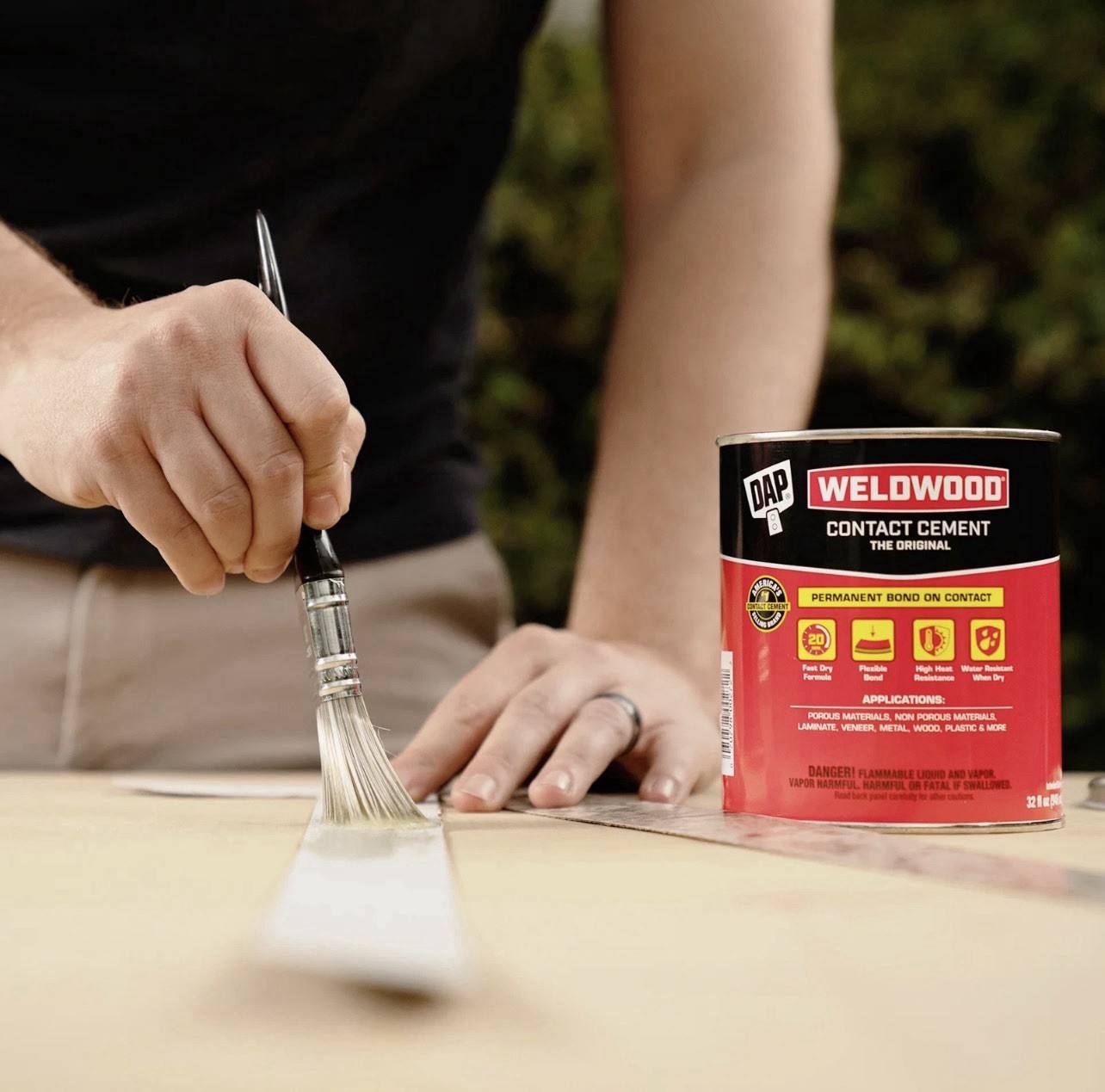Weldwood Pt. the Original Contact Cement 7079800271 Interior/Exterior 16 Oz Can