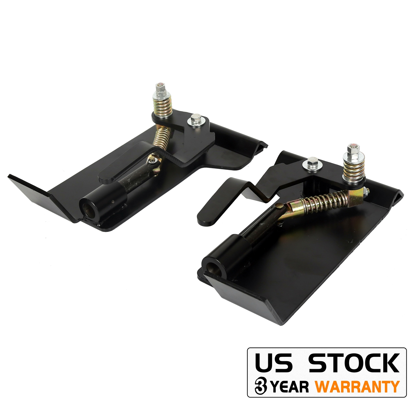 1/2″ HD Skid Steer Quick Tach Attachment Mount Plate & Conversion Adapter Latch