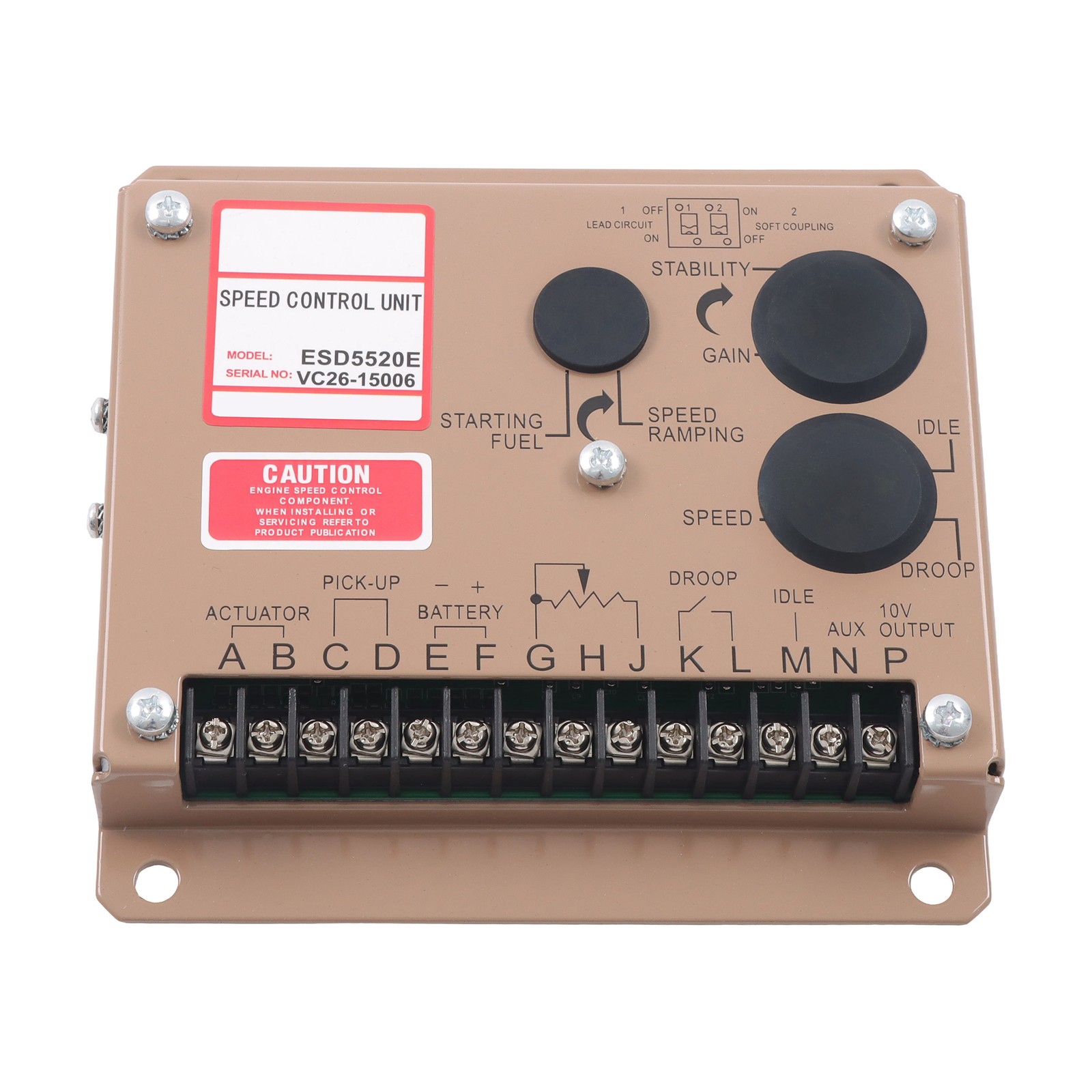 Engine Speed Governor Controller for Generator Set Control ESD5520E