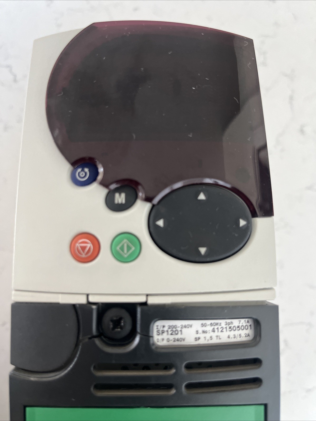CONTROL TECHNIQUES SP1201 SERVO DRIVER 0-240 50-60 HZ 7.1 AMP 3 PH T196322