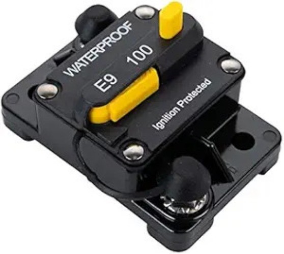 100Amp Circuit Breaker 30-300A with Manual Reset Trolling Motor Aut Size: 100A