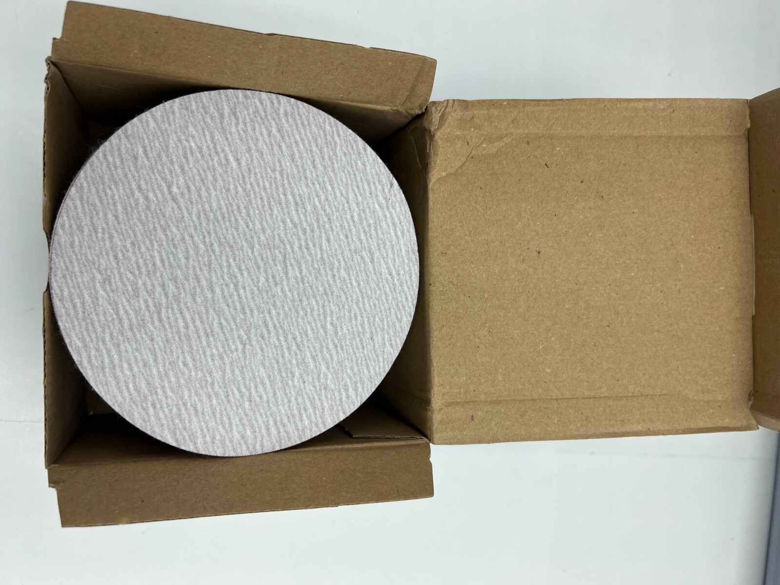 Box of 100-Hermes VC151, 120 Grit Longlife VEL Velour Backed Sanding Disc, 5″Dia