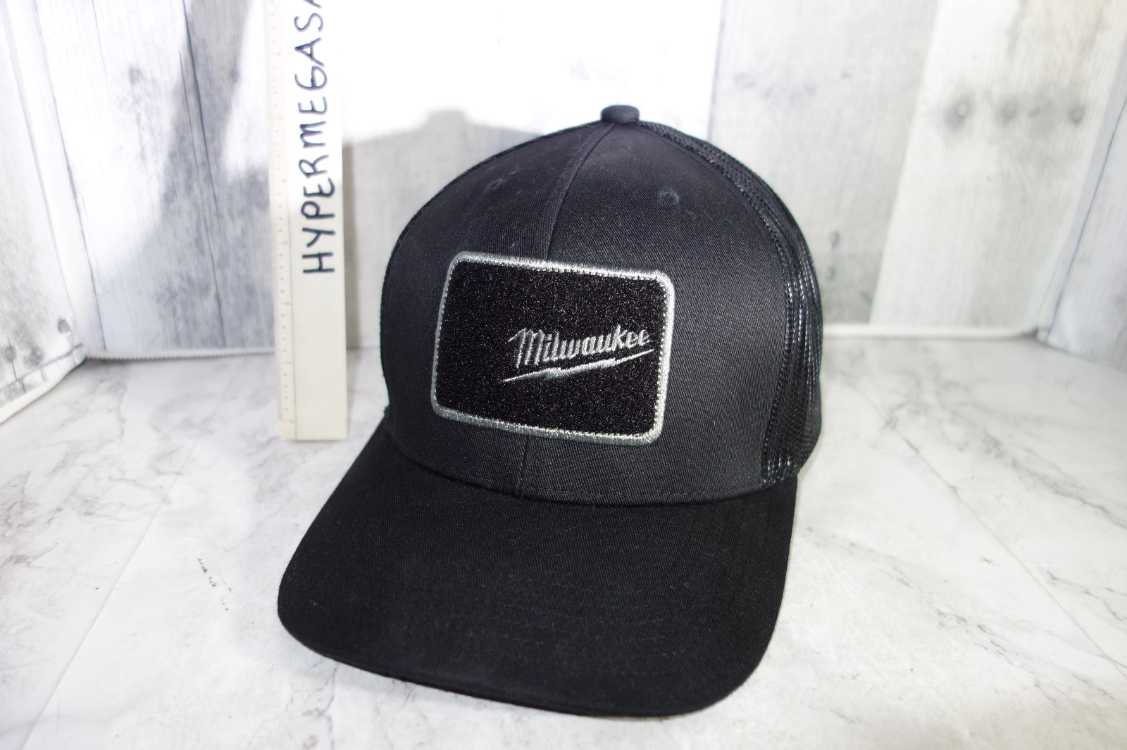 Milwaukee Bump Cap Black Snapback Lightweight Safety Hat w/Foam Liner Protection