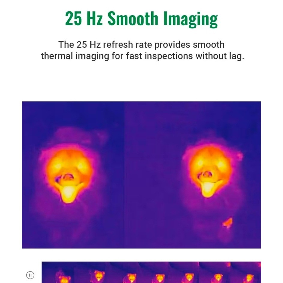 HSFTOOLS Finder S1 Thermal Imager Camera for Android USB Type-C 96×96 IR 25Hz