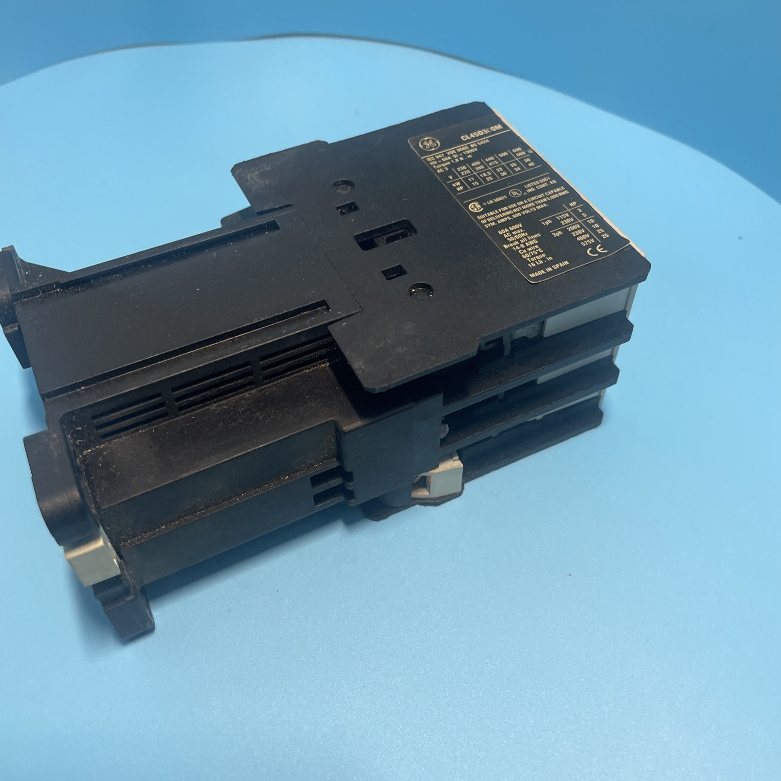 1Pcs Used CL45D300M DC Free Shipping 60A 600V AC Max 50/60 Hz 14-8 AWG