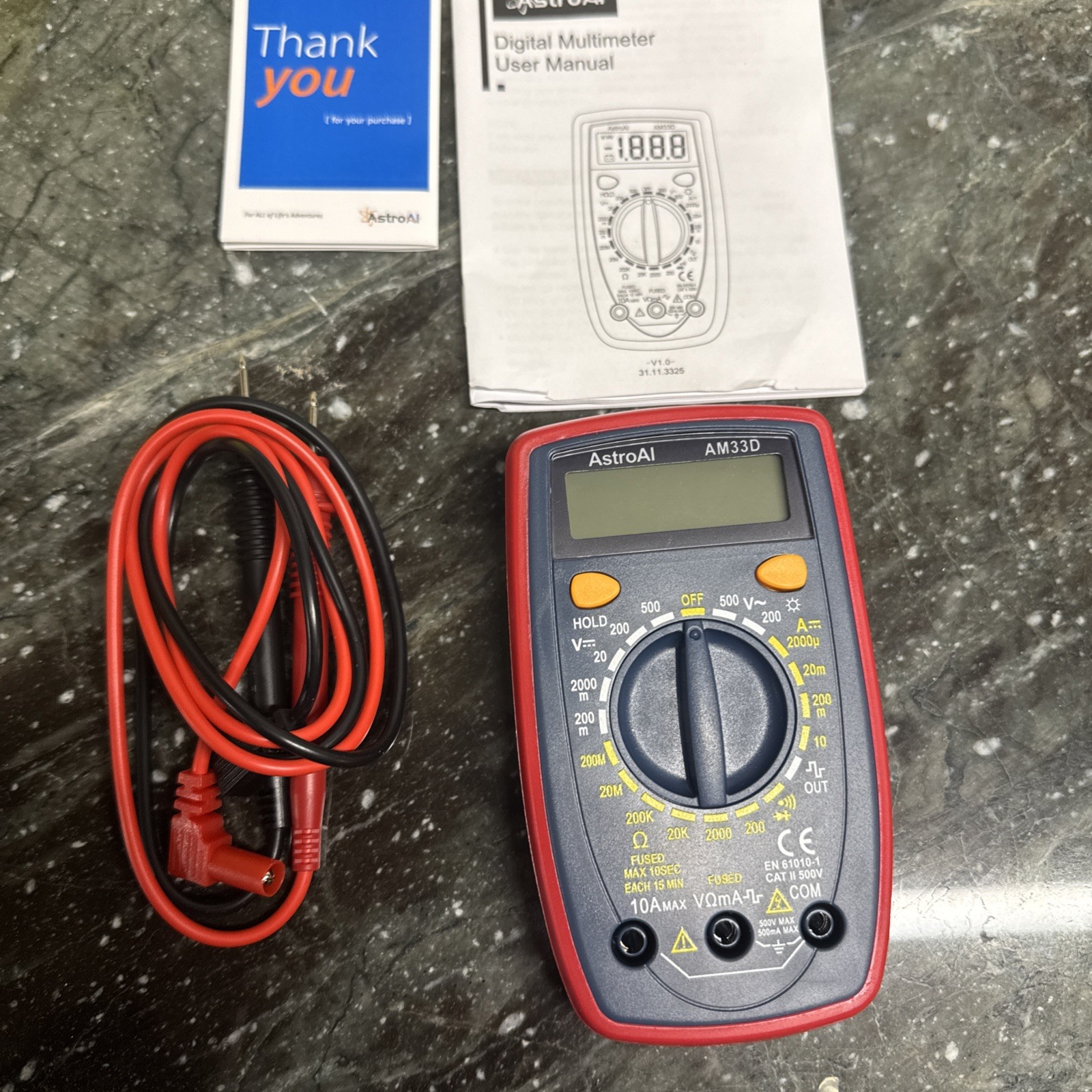 AstroAI Digital Multimeter, SKU: ASIMT33D