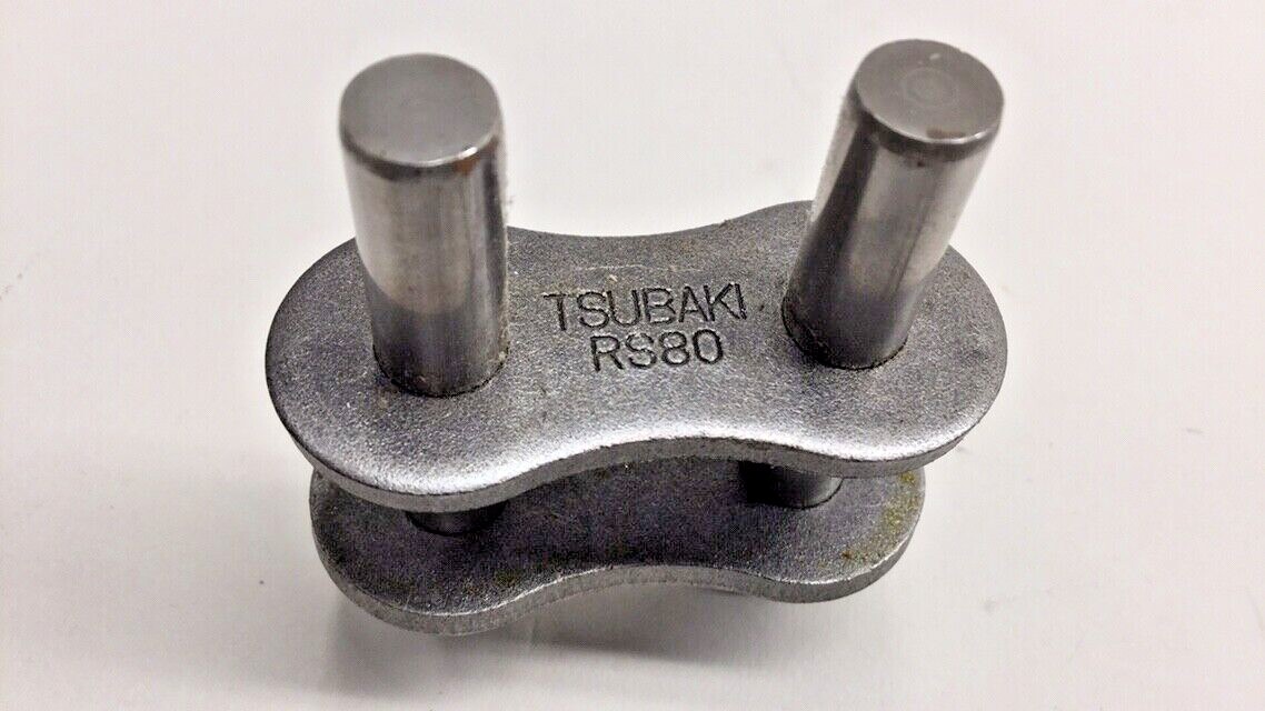 Tsubaki 80D3CL Connecting Link # 80 RS80-D-3