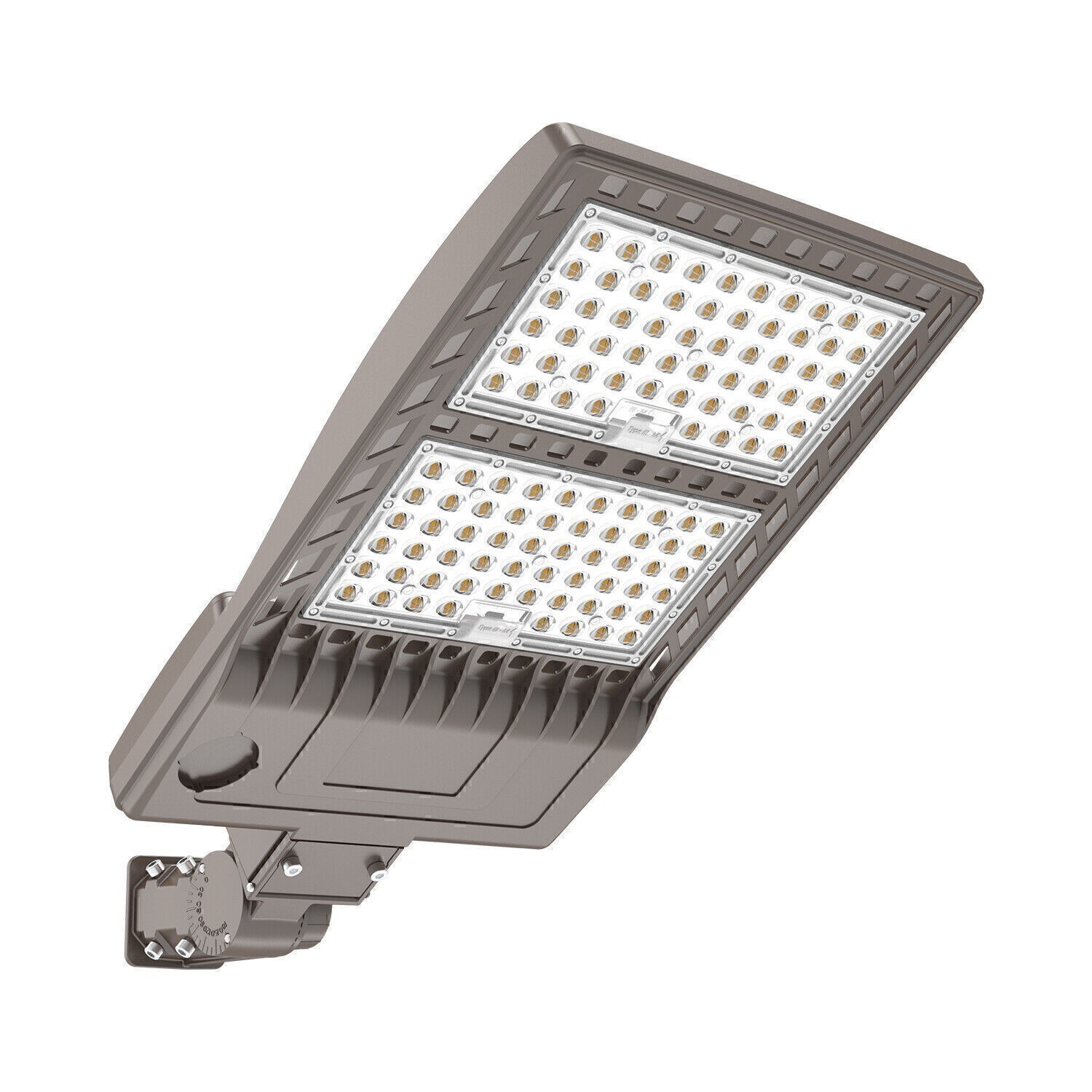 480V LED Stadium Parking Lot Light 320W Outdoor Street Shoebox Flood Lighting