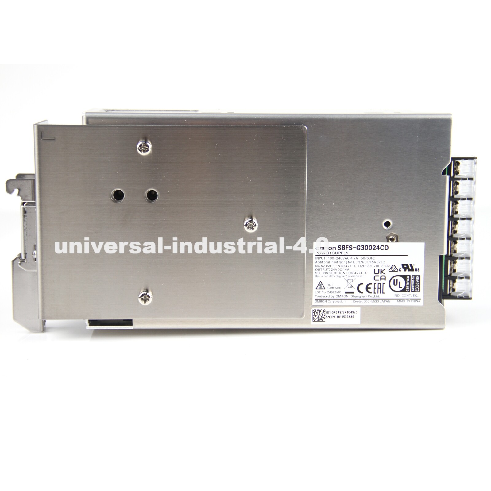 New In Box OMRON S8FS-G30024CD Switching Power Supply