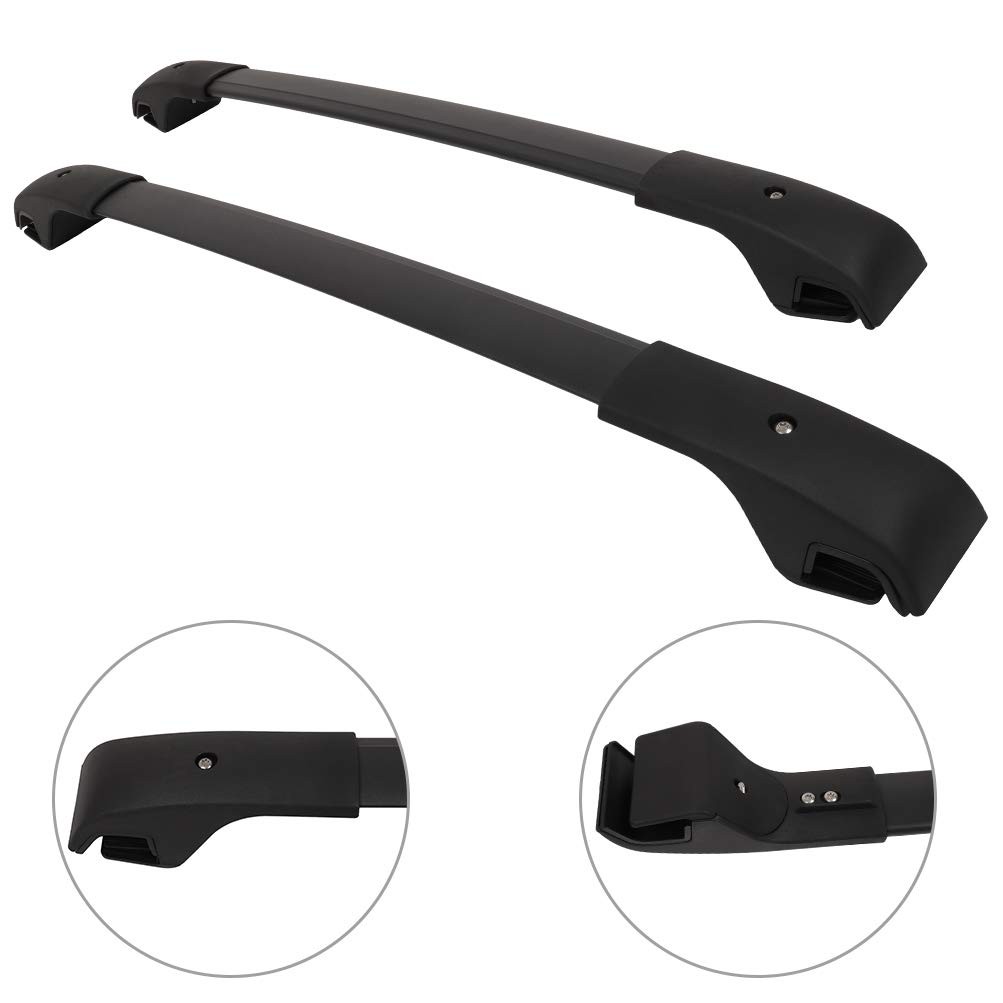 Roof Rack Cross Bars Fits 2007-2017 for Jeep Patriot 165LBS Weight Capacity