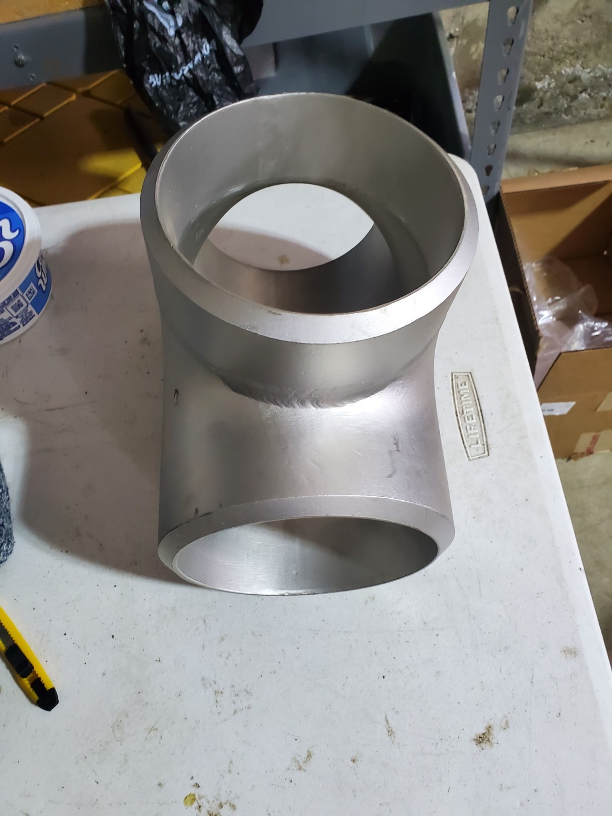 6″ Tee Schedule 40 316/316L Pipe Fitting A403WP-W