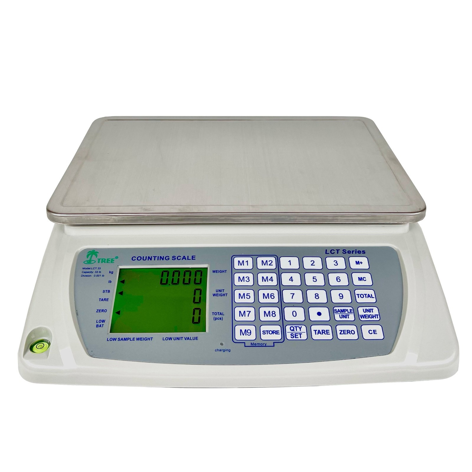 Tree LCT-66X Large Counting Scale | 66lb Capacity Precision Inventory Control