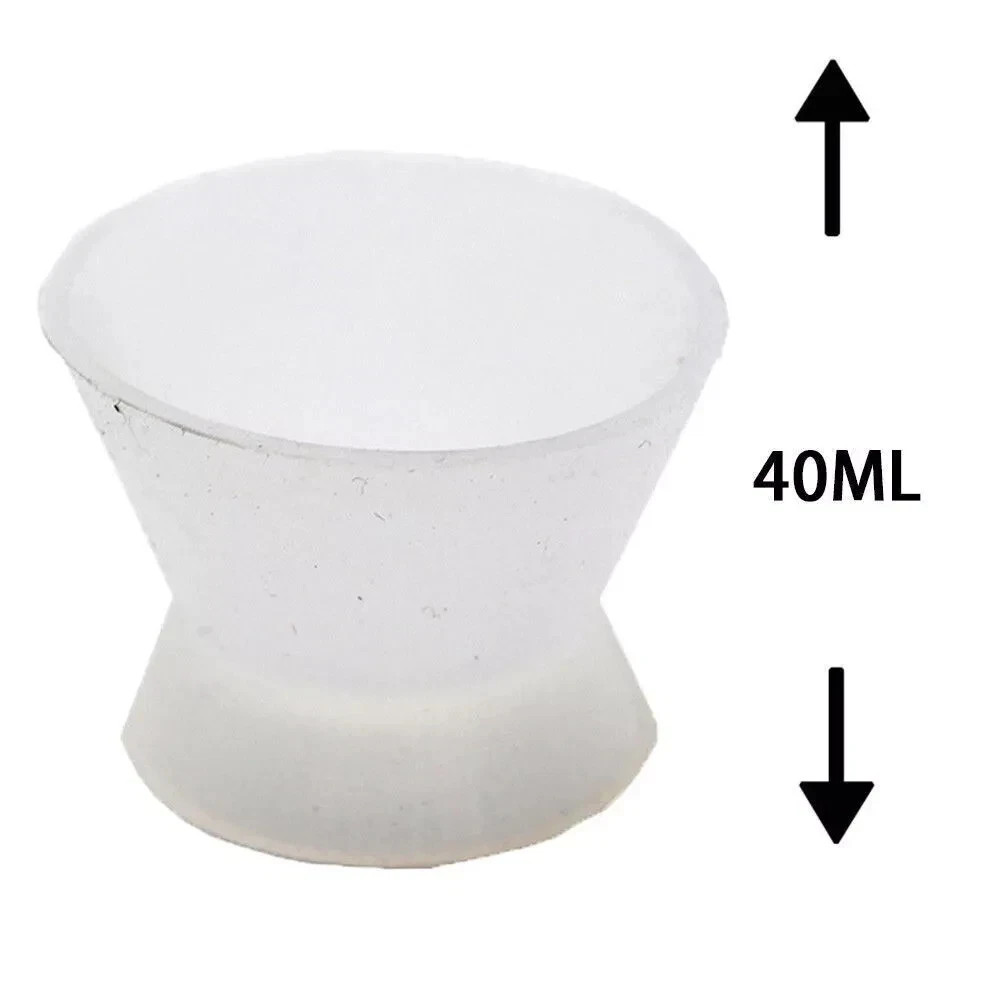 4 Size Dental Lab Silicone Rubber Mixing Bowls Cup No-Stick Flexible Dappen Dish