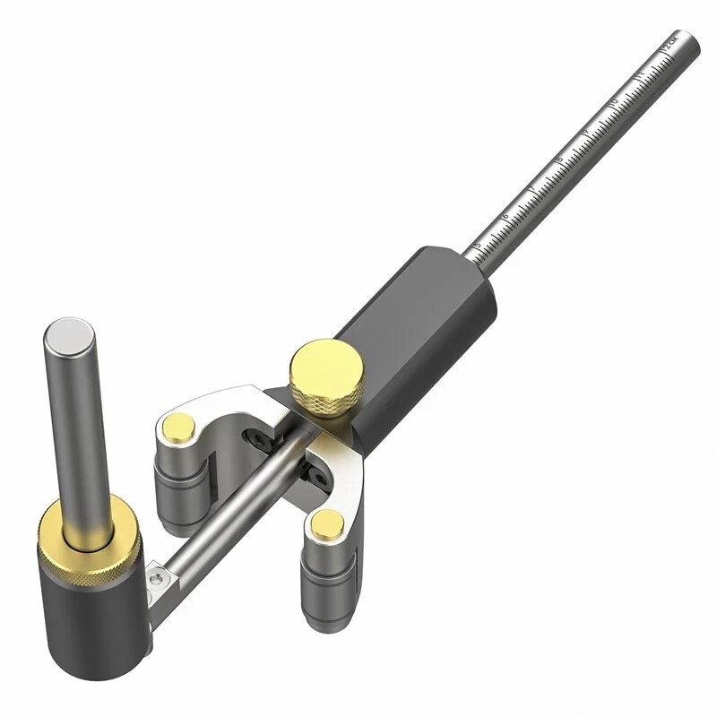 Woodworking Dual-Purpose Straight and Curved Line Marker Parallel Line Marker