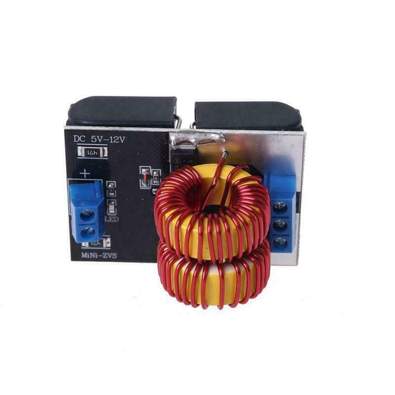 120W Mini ZVS Heating Machine DC 5-12.0V Input Voltage Induction Heater Module T