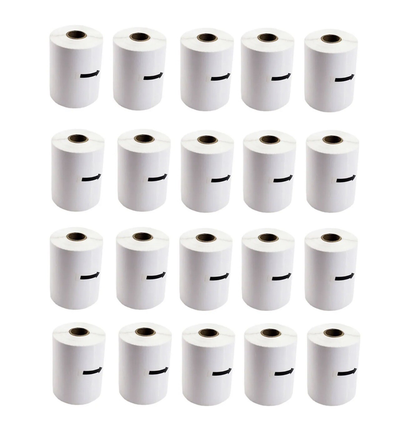20 Rolls label 4×6 Direct Thermal Shipping 5000 labels Zebra Eltron ZP450 2844