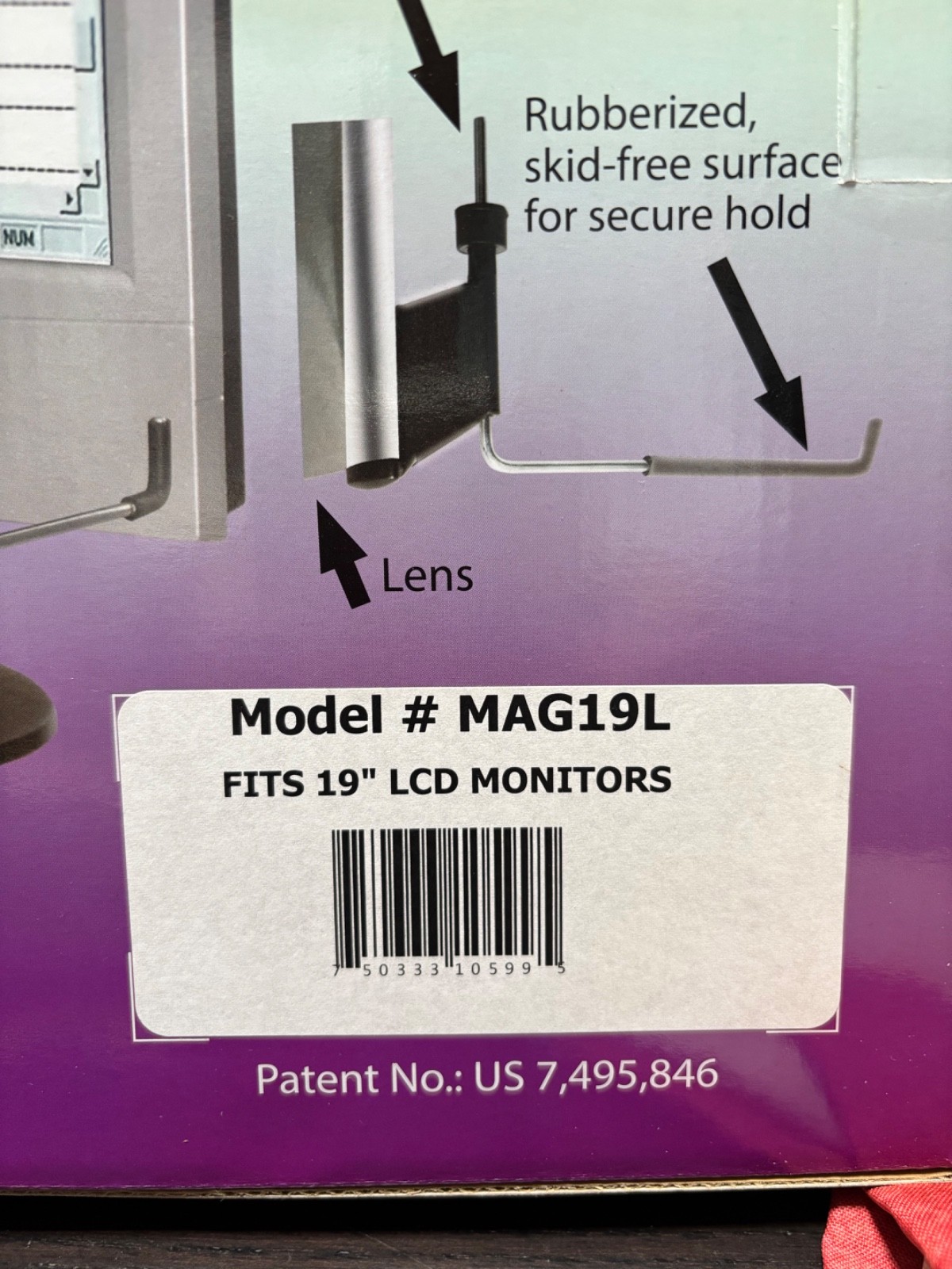 Kantek Computer Screen Magnifier Fits 19 Inch LCD TV or PC Monitor NEW in Box