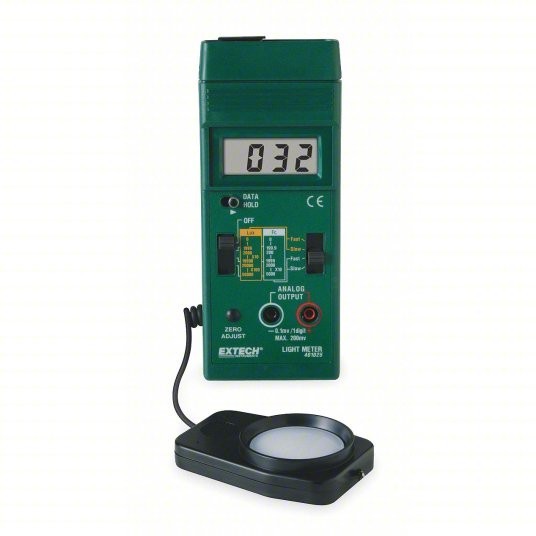 Extech 401025 Digital Light Meter 0-5000 Foot Candles