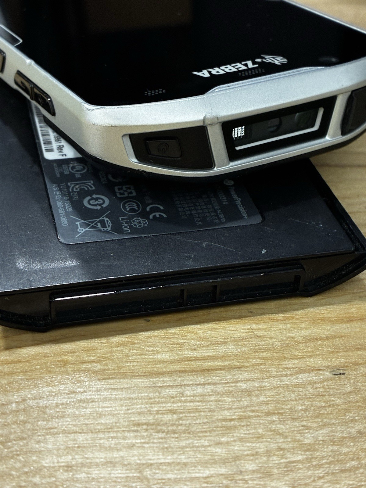 Zebra TC57 TC57HO Barcode Mobile Scanner TC57HO-1PEZU4P-25 Untested