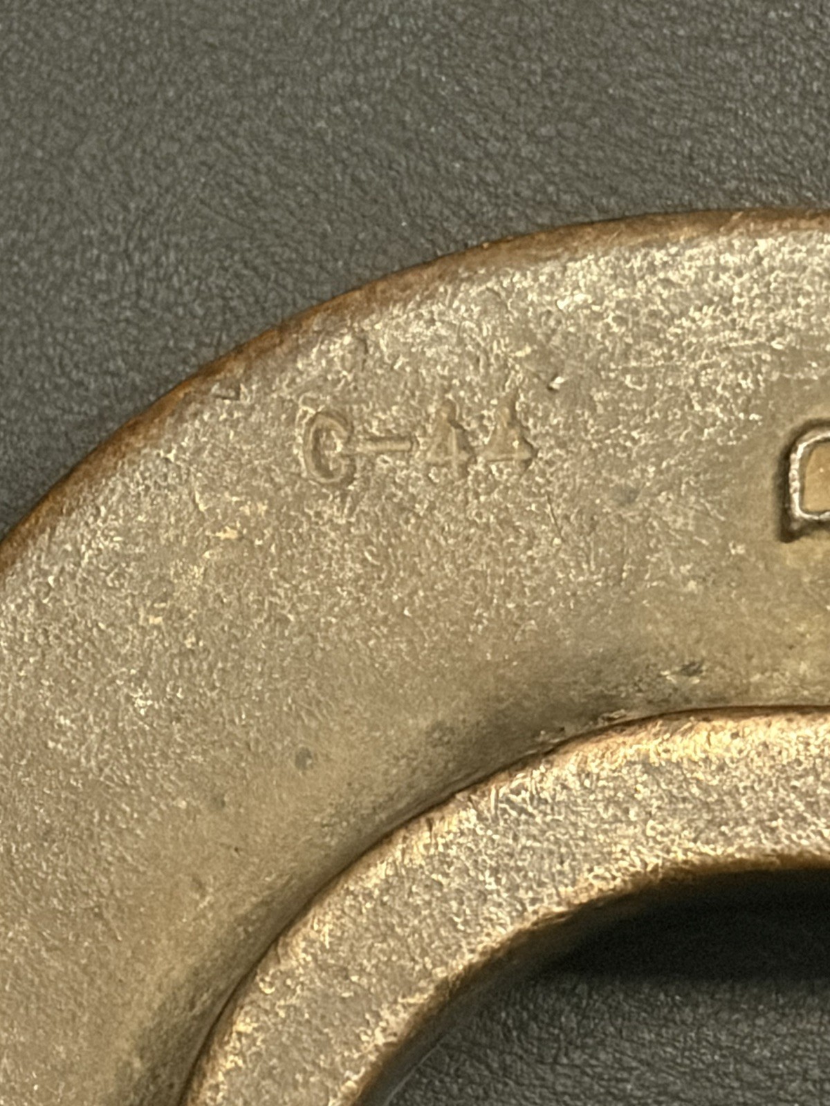 BERYLCO C-44 BeCu Non-Sparking C Clamp 4-1/4” Capacity USA Bronze