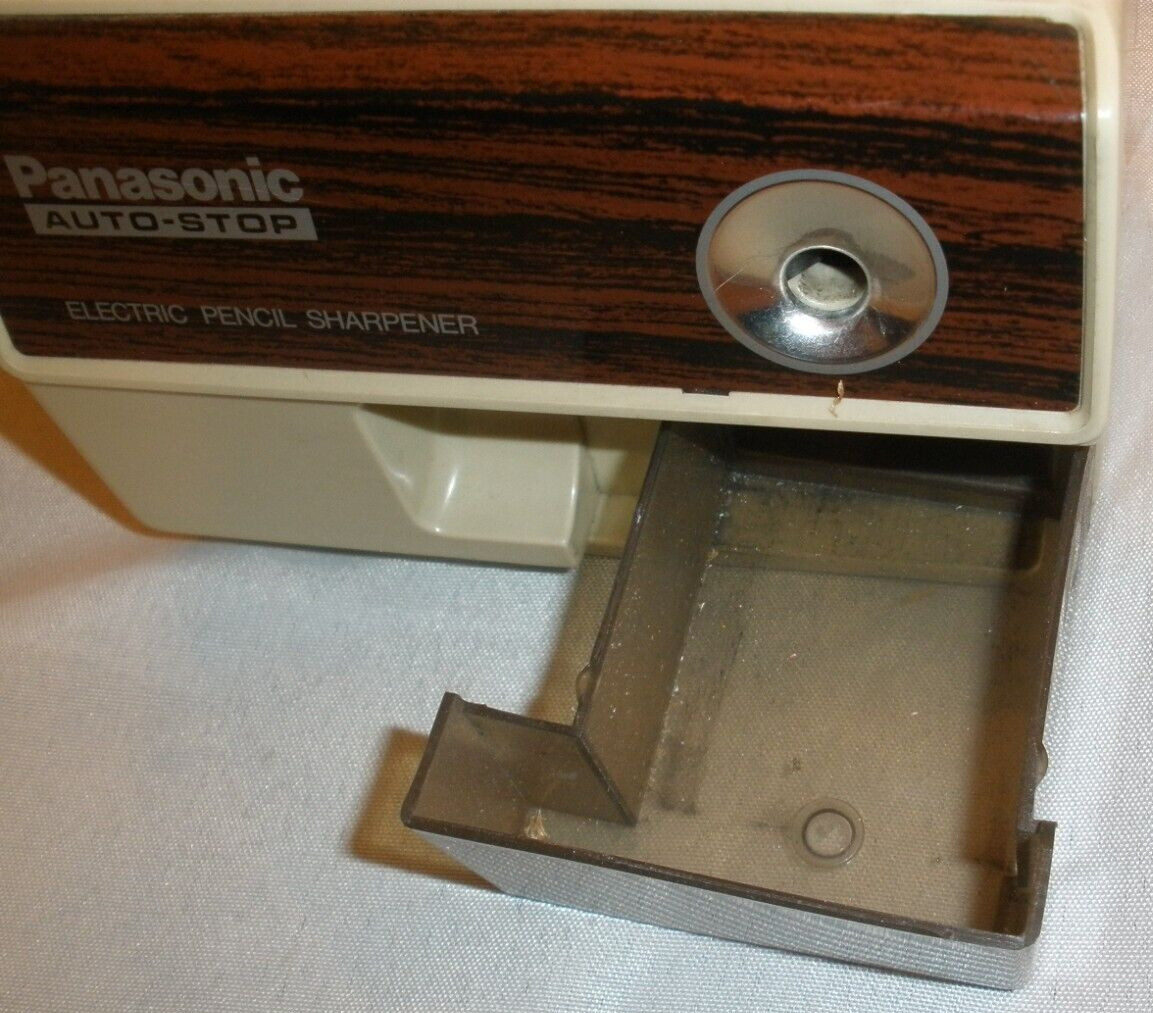 Used Panasonic KP-110 Auto-Stop Electric Pencil Sharpener Tested Works Great