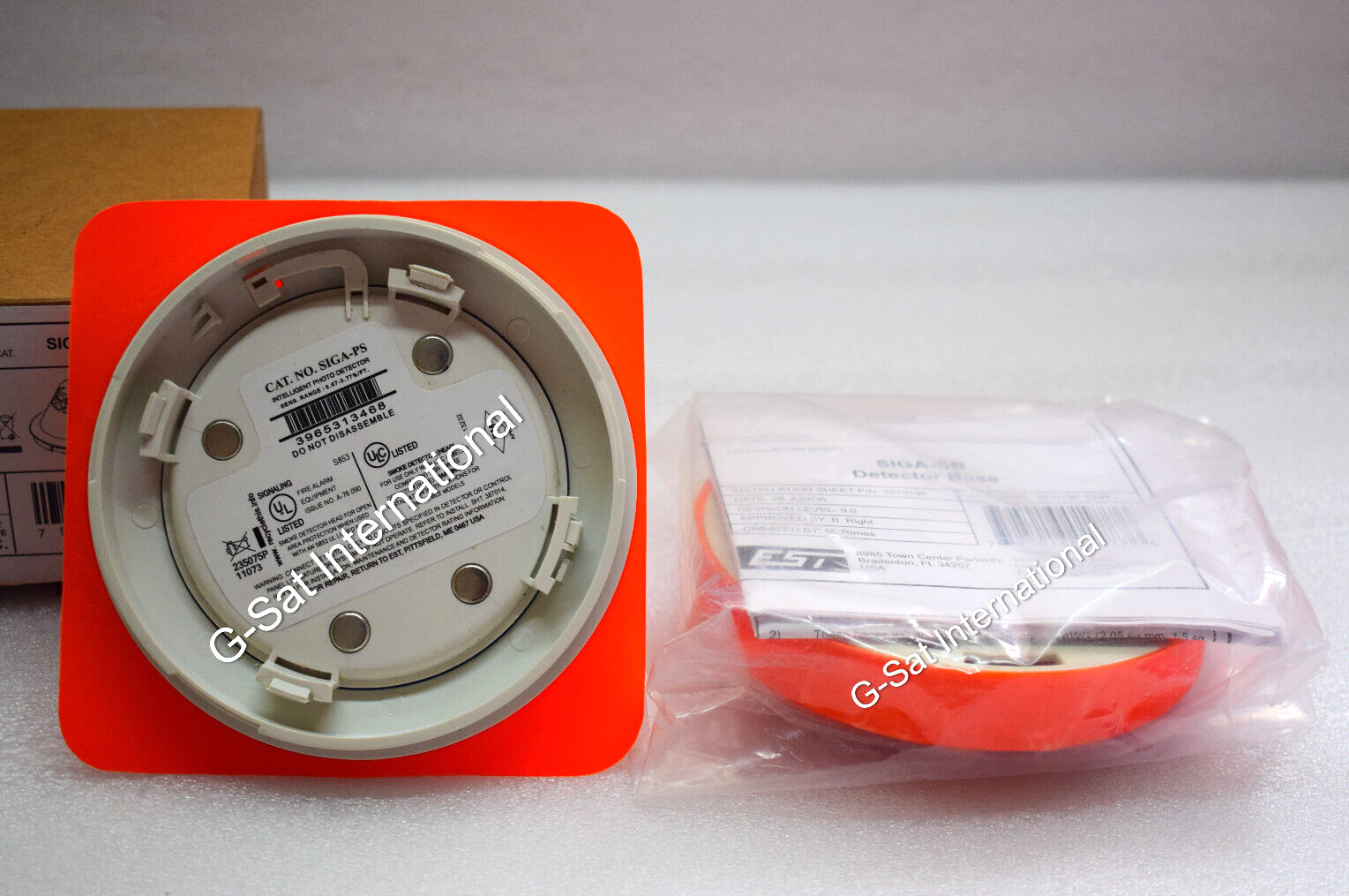 1x EDWARDS EST SIGA-PS INTELLIGENT PHOTO ELECTRIC SMOKE DETECTOR US STOCK