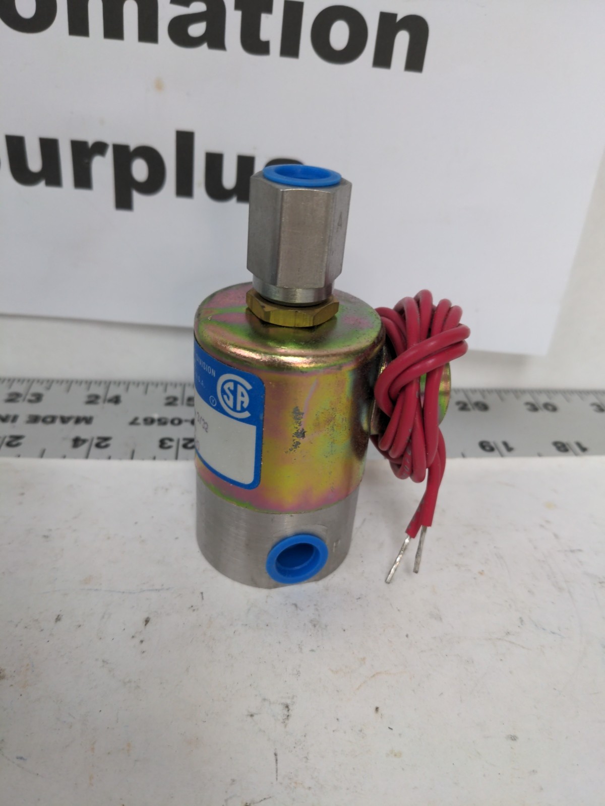 HONEYWELL SKINNER VALVE V51DB2125 NIB