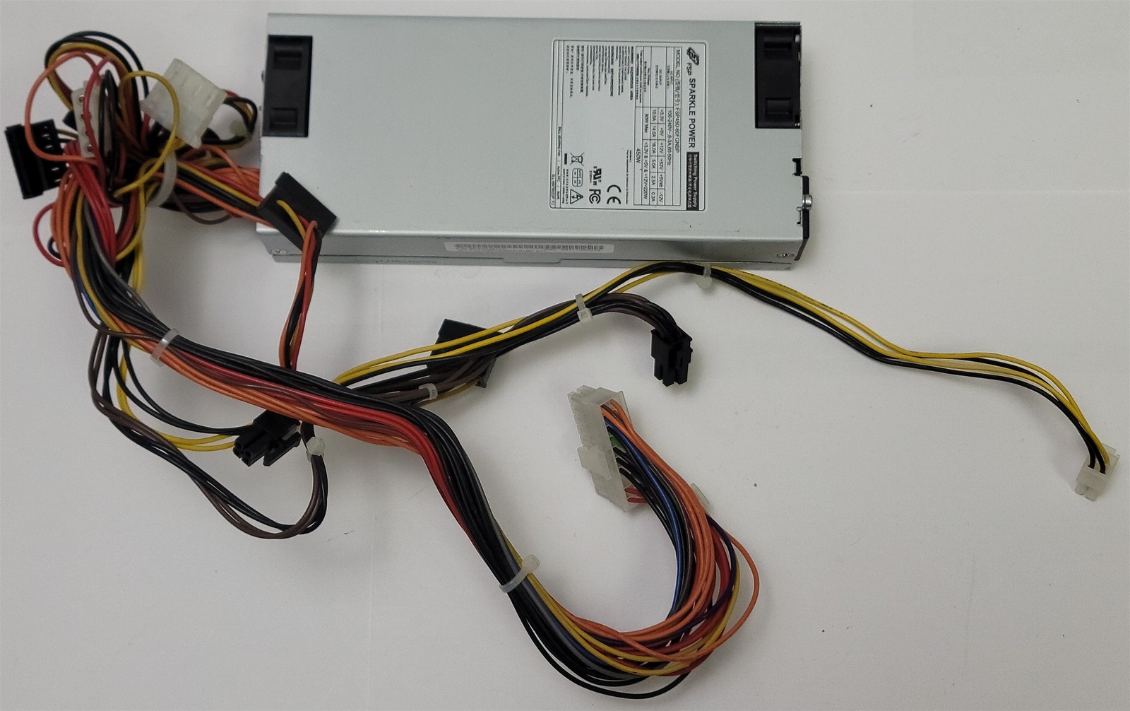 FSP Sparkle Power FSP450-60FGNBP Flex ATX Modular Power Supply , 450W , 24-Pin