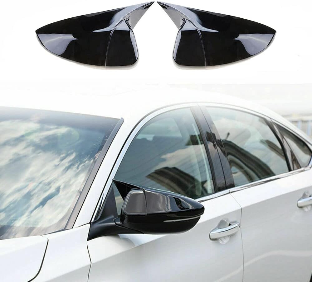 Mirror Cap Covers Ox Horn Style Compatible with Honda Accord 10Th Gen 2018-2022