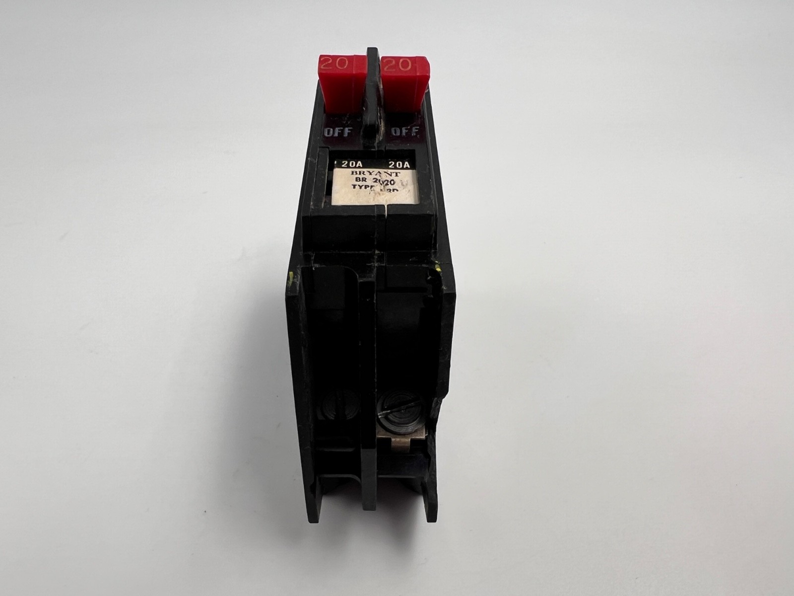 Bryant BR 20-20 BR2020 20 Amp 1 Pole Circuit Breaker Type BRD 120VAC Plug In