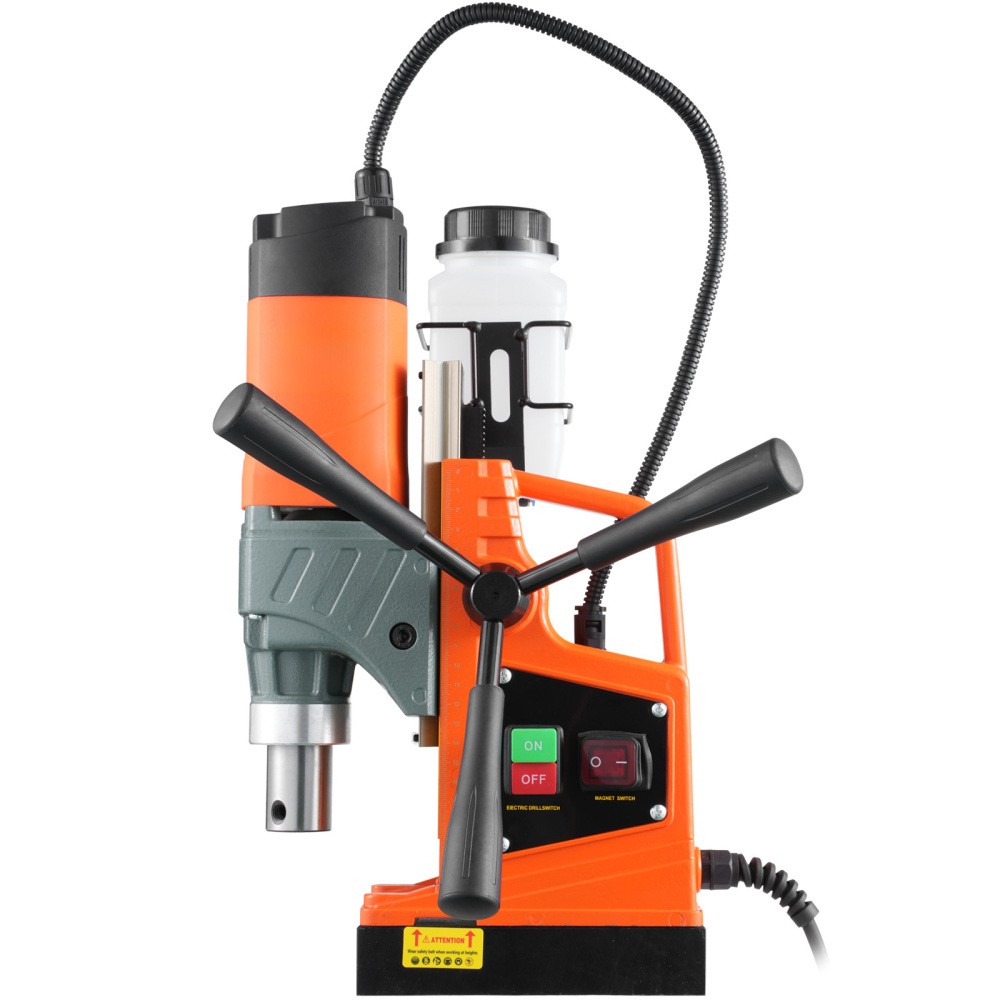 1450W Magnetic Drill, 1.57″ Drilling Diameter, 850 RPM Portable Mag Drill Press