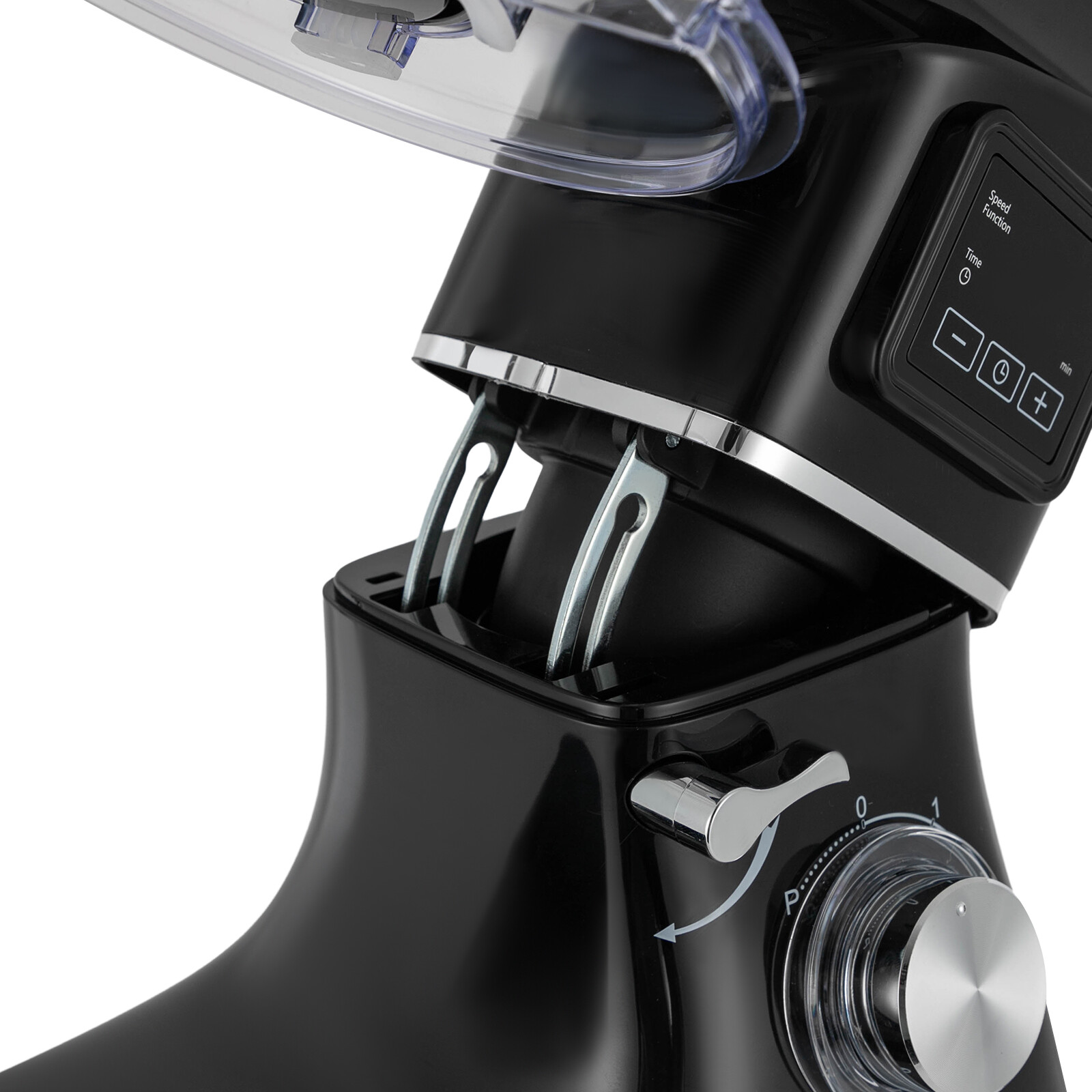 Commercial Stand Food Mixer Processor 6.5Qt Electric Dough Mixer 6+1 Speed 1350W