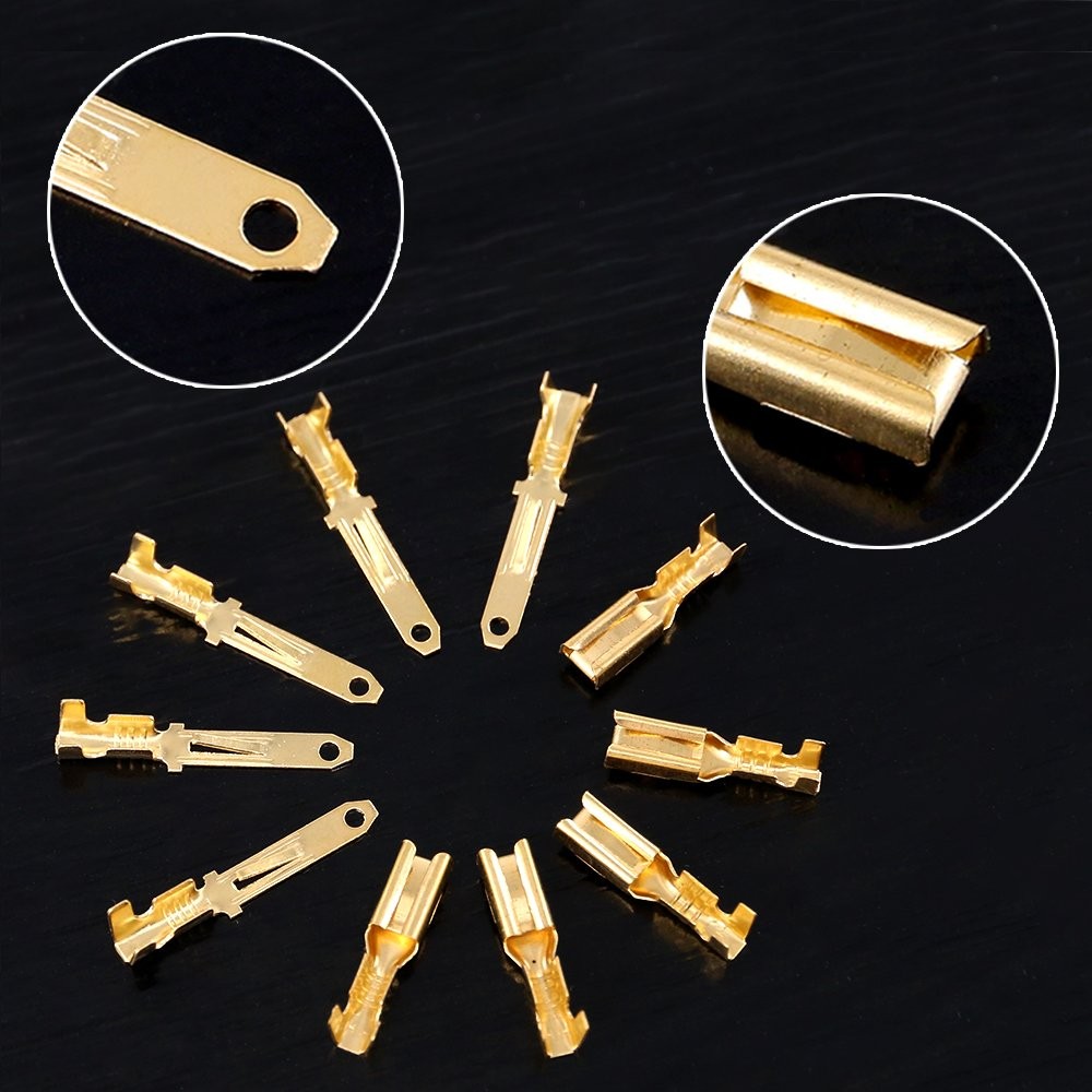 Glarks 580Pcs 2.8Mm Pitch 2 3 4 6 9 Pin Wire Connectors Housing Termin