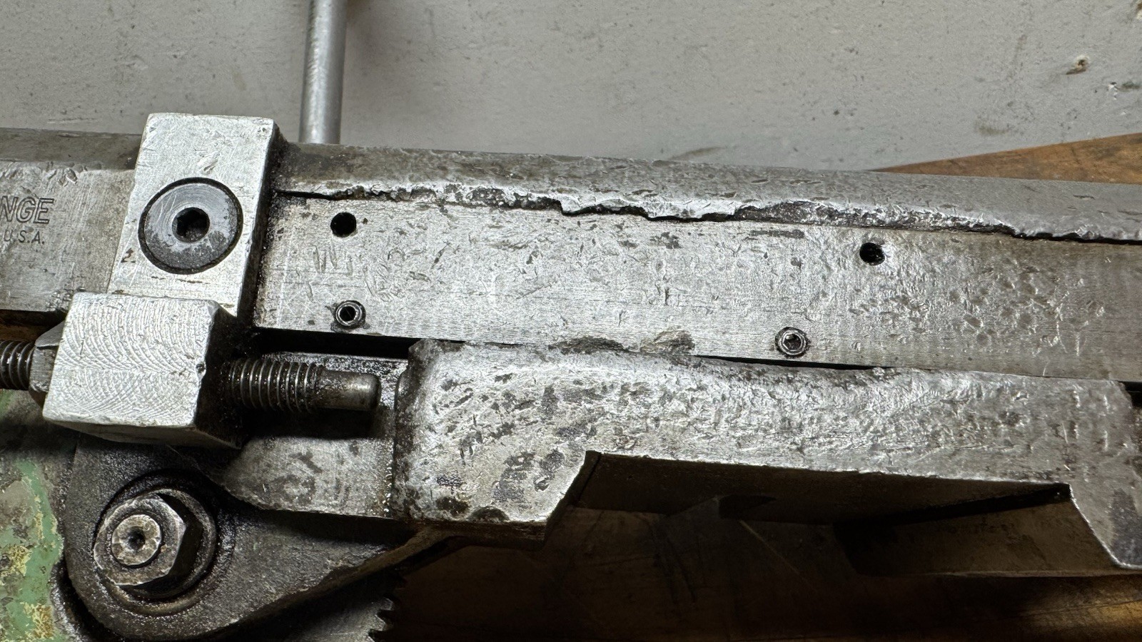 HARDINGE Lathe Production HAND LEVER CROSS SLIDE FOR SPLIT BED LATHES