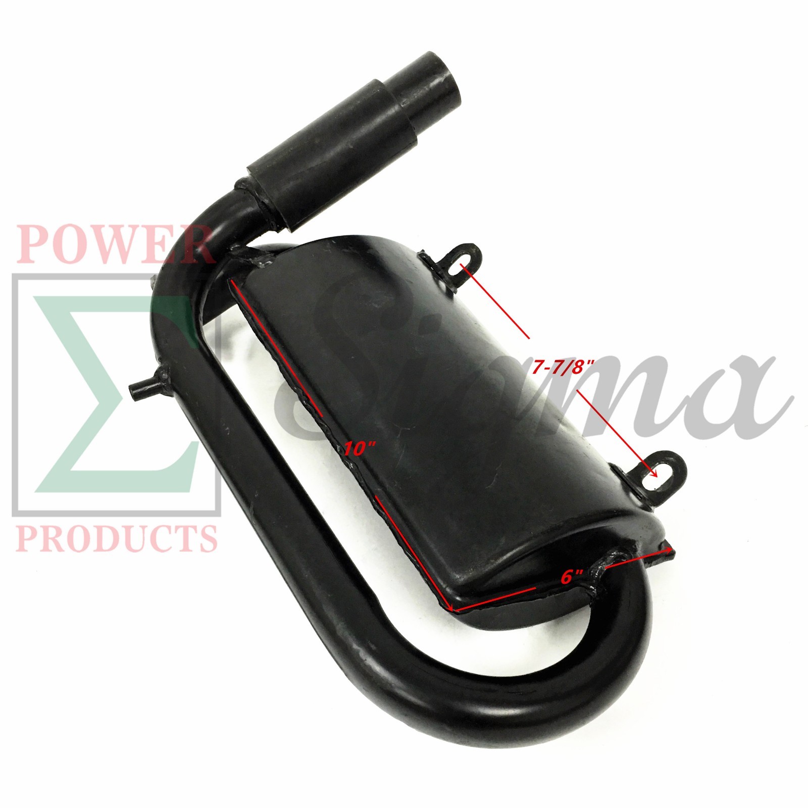 Lower &Upper Muffler For 186F 186FE 186FA 186FAE 10HP Silent Diesel Generator