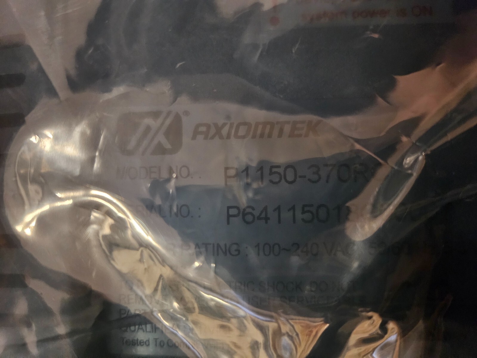 Axiomtek P1150-370RC Operator Interface Panel, PC-All-in-One 15.0″ – NEW