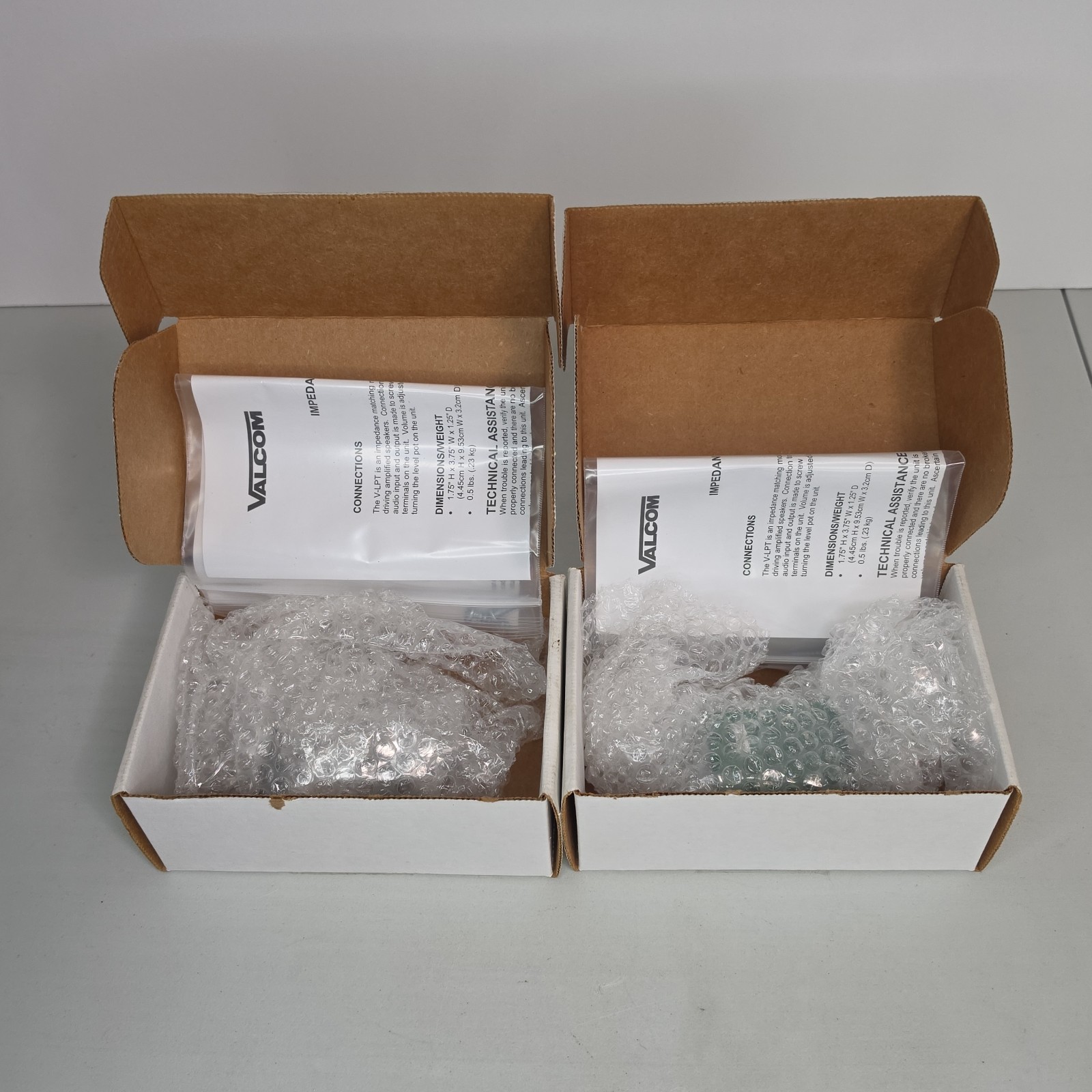 Lot of 2 Valcom V-LPT One Way Paging Adapters