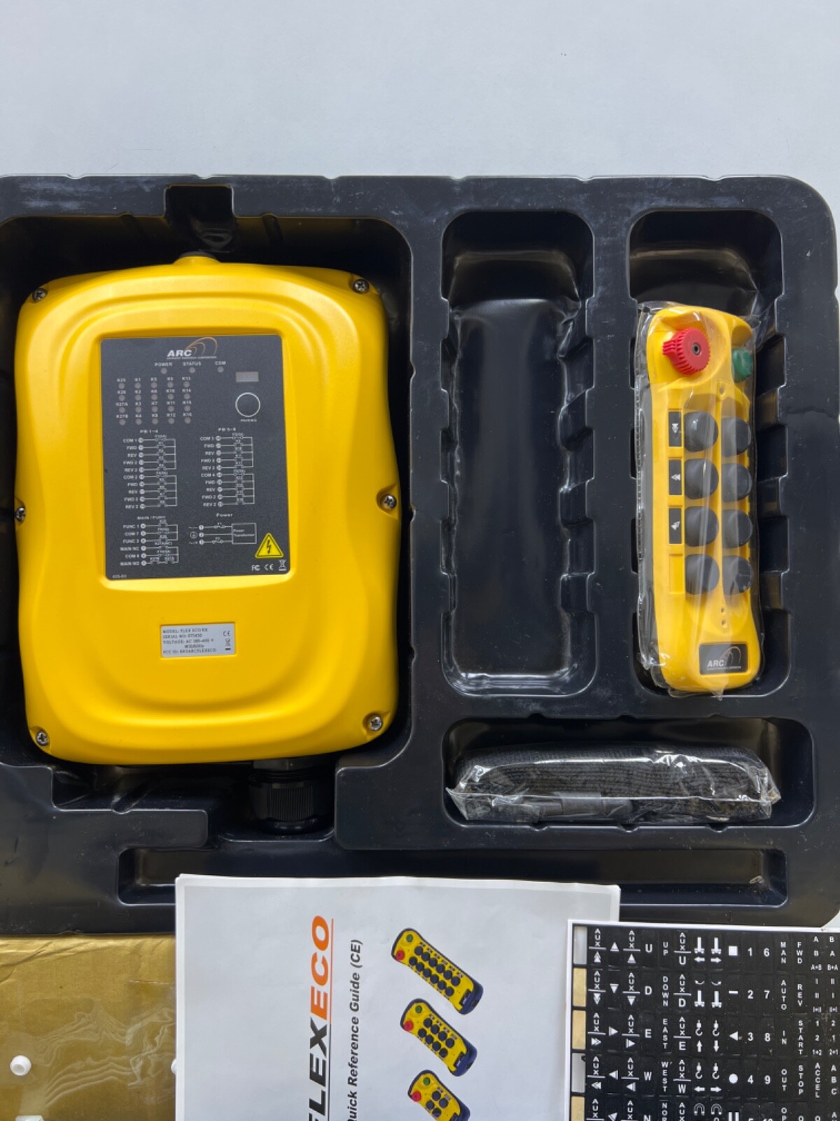 ARC FLEX ECO 8X Overhead Crane Hoist Radio Remote Control System