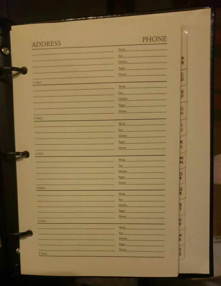 Gallery Leather Desk Address Book 9″×7″ Handcrafted Refillable Brown Leather