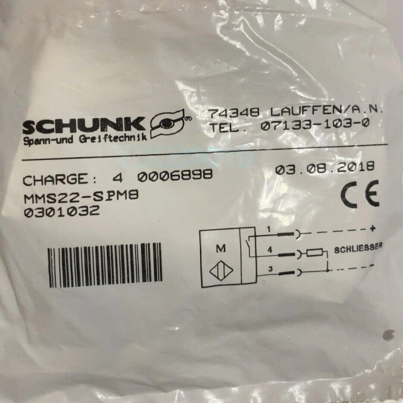 1PC NEW Schunk MMS22-SPM8 Magnetic Sensor Fast Shipping