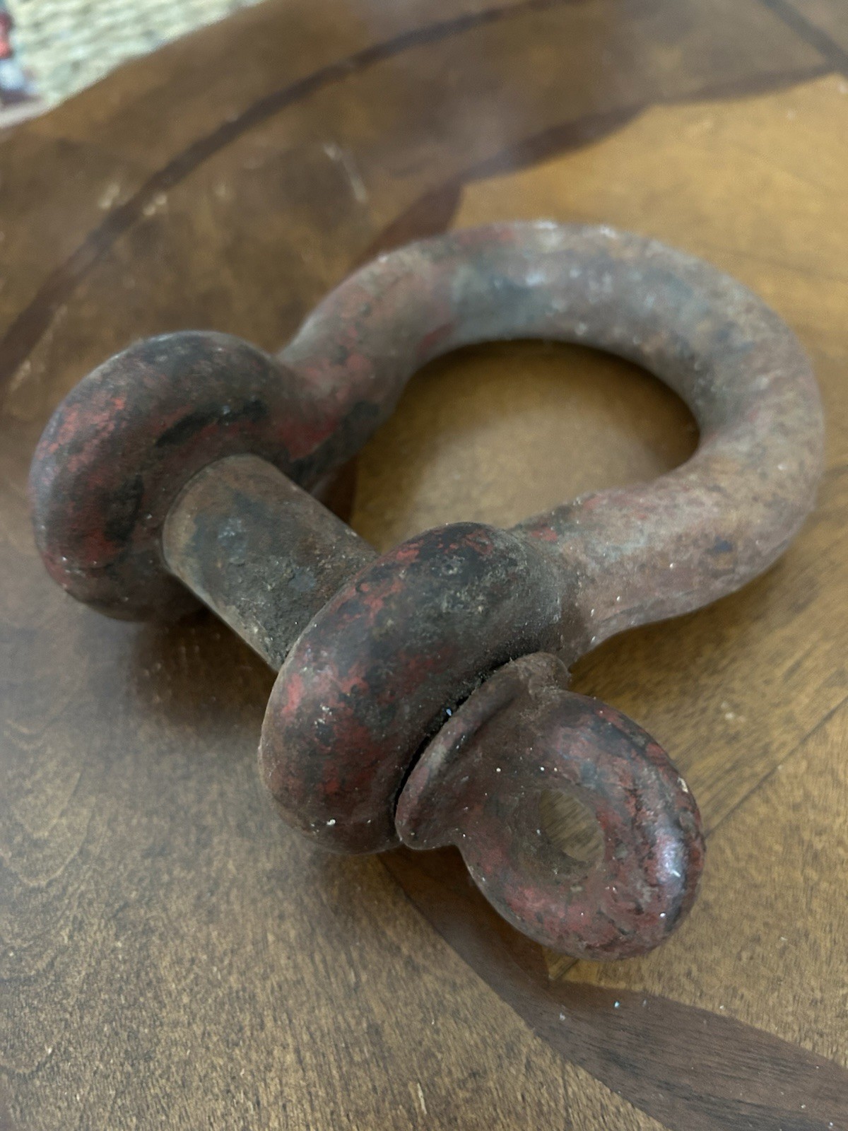 Vintage Crosby Anchor Shackle For Rigging Heavy Loads 5” Width 6.5” Length