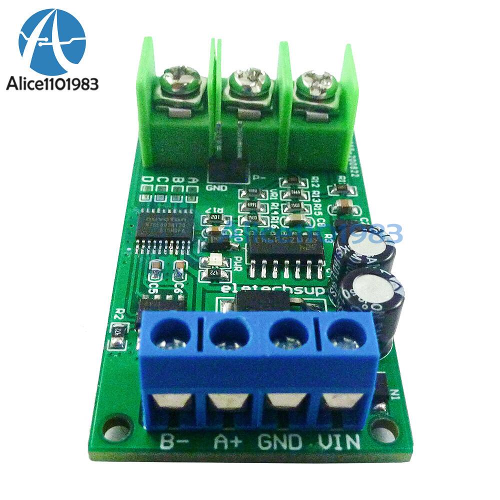 DC 8-25V PT100 RTD Converter RS485 Modbus Rtu Temperature Sensor Module