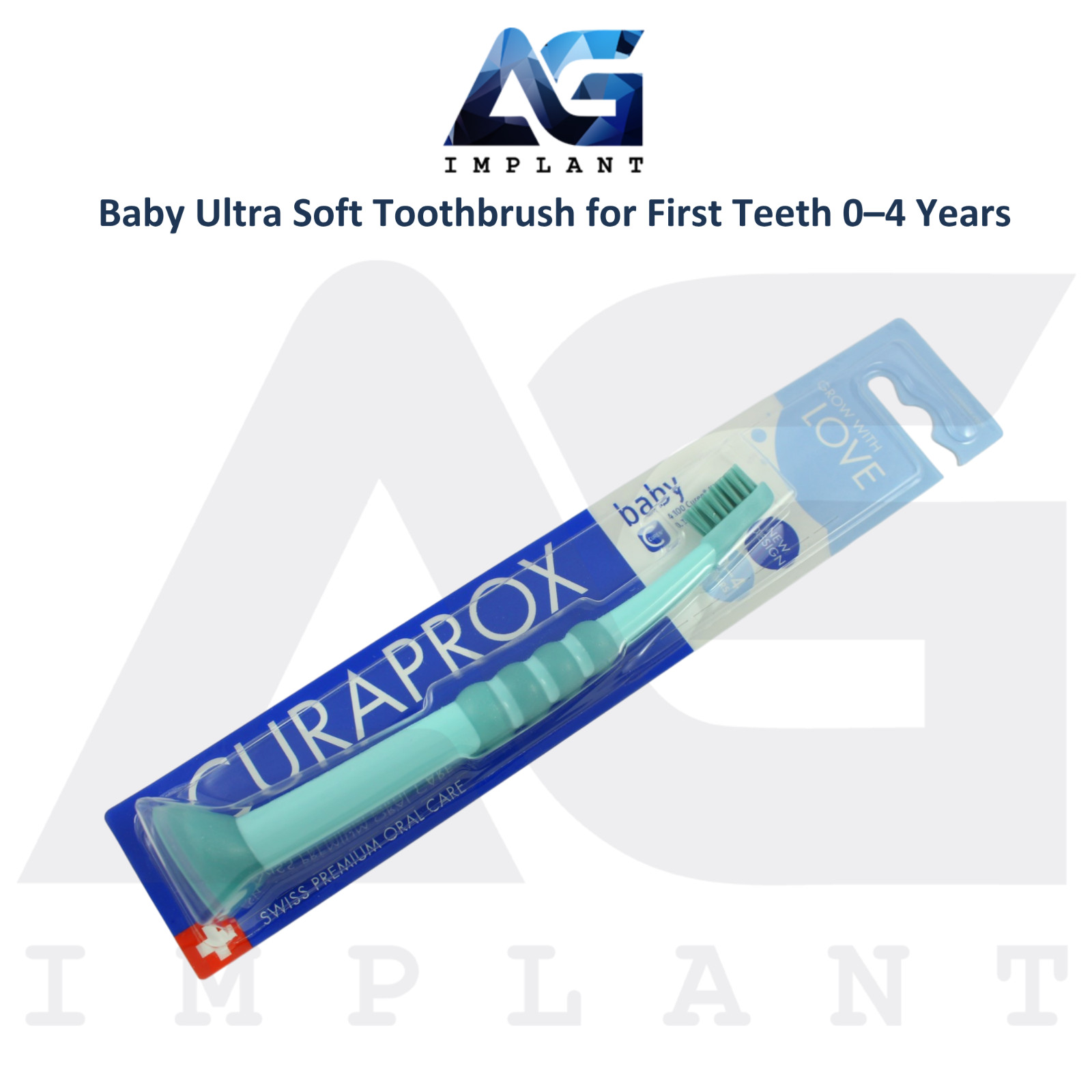 Ultra Soft Baby Toothbrush for First Teeth 0–4 Years Compact Dental Care