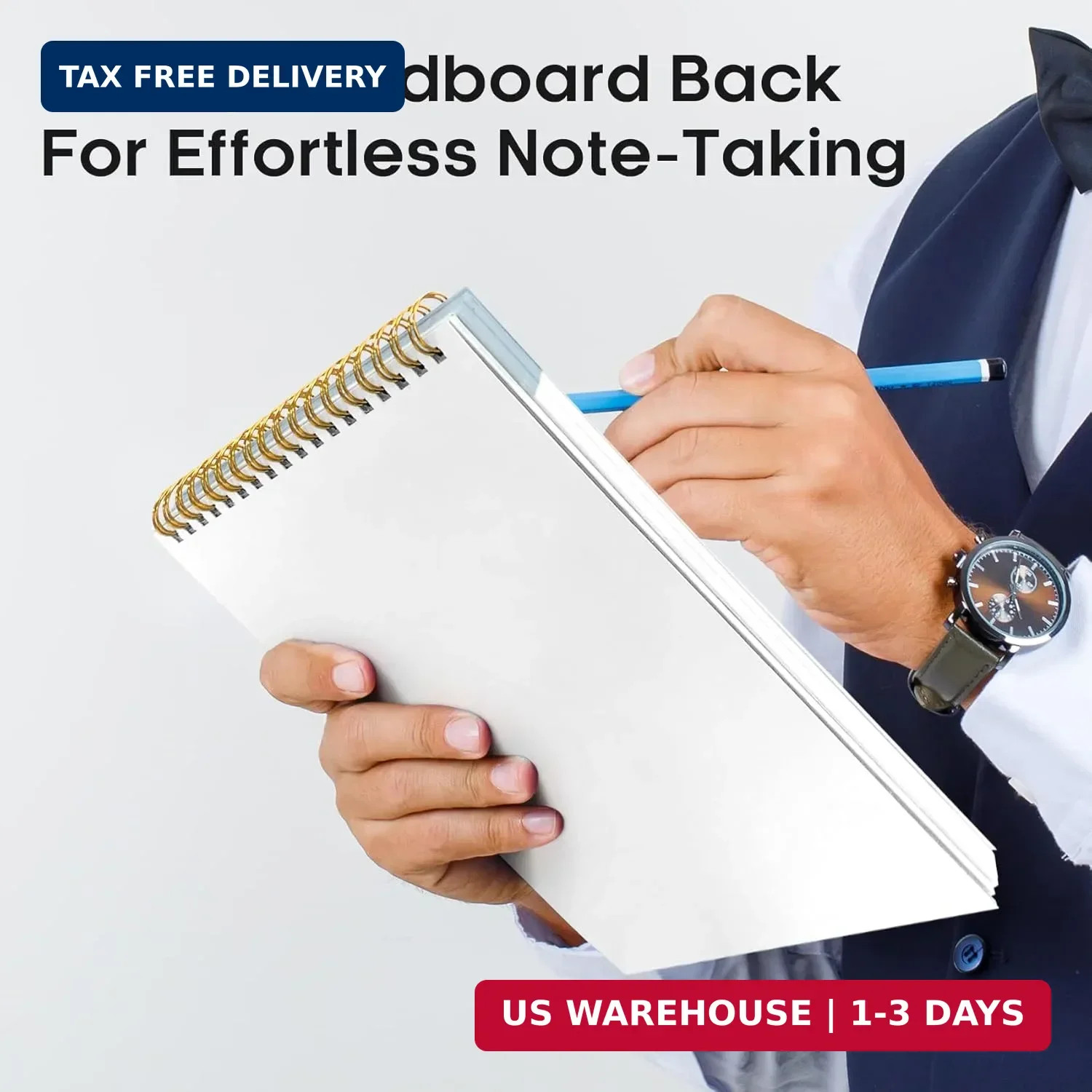Taja To Do List Notepad, Undated Daily Planner for Work and Goal Setting | Green
