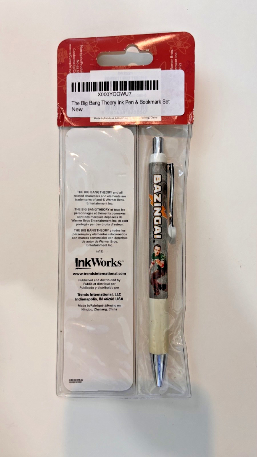 The Big Bang Theory Pen & Bookmark Set – NEW