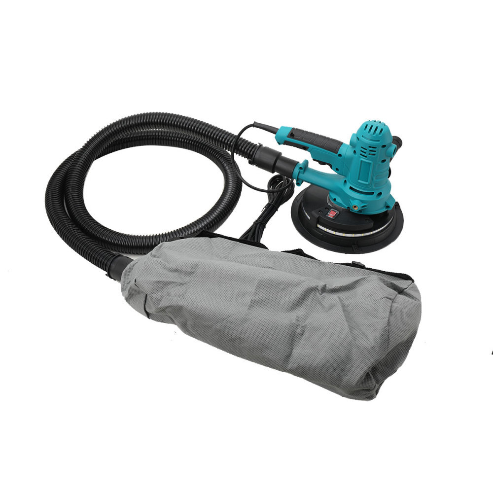110V/60Hz Auto Vacuum Drywall Sander Machine Handheld Wall Polishing Machine
