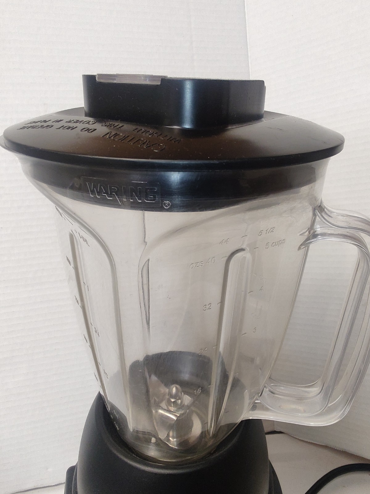 Waring Commercial NuBlend Blender 44oz BB165 Base Tested & Working Excellent