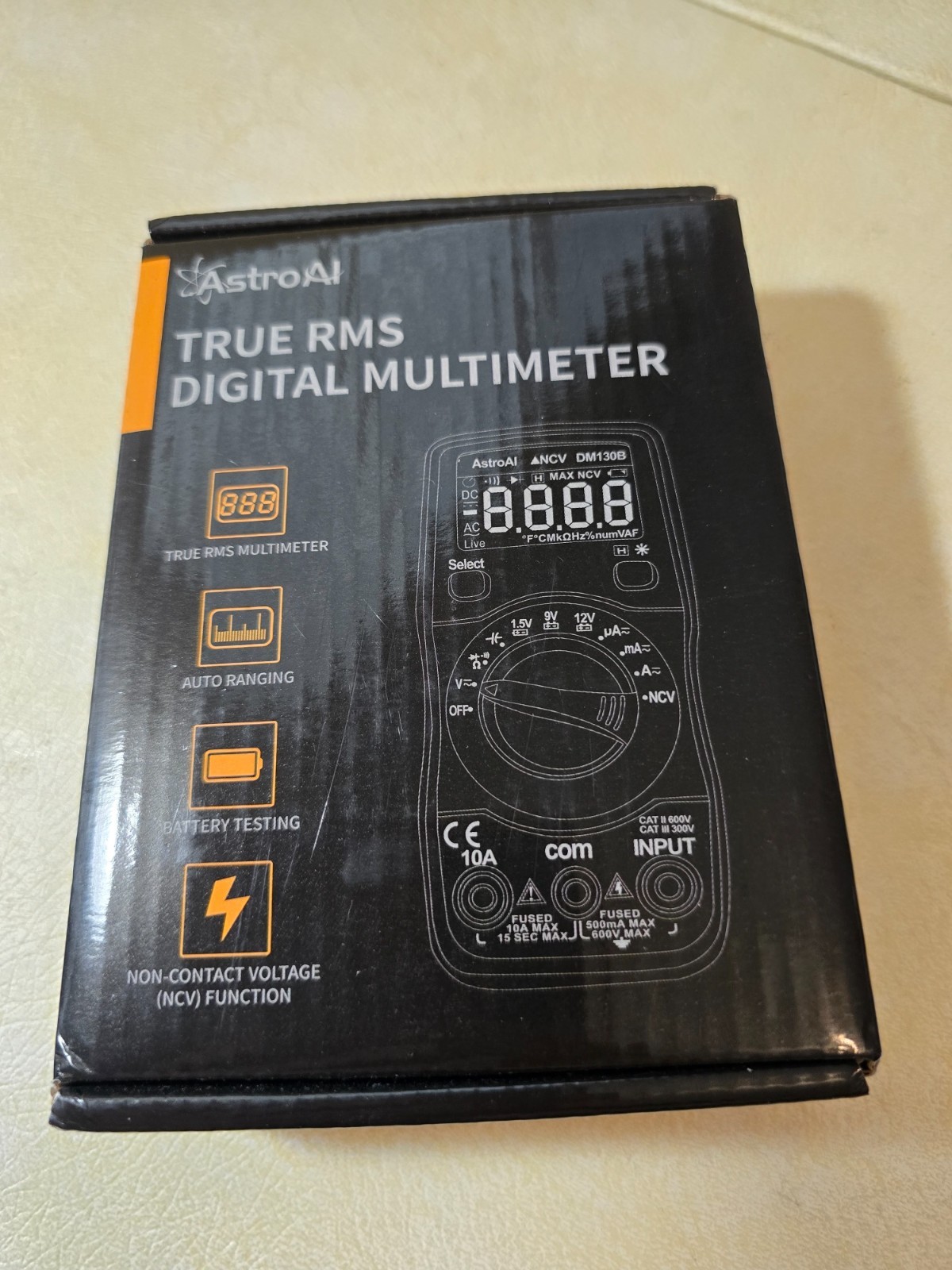 Digital Multimeter AstroAI Model DM130B