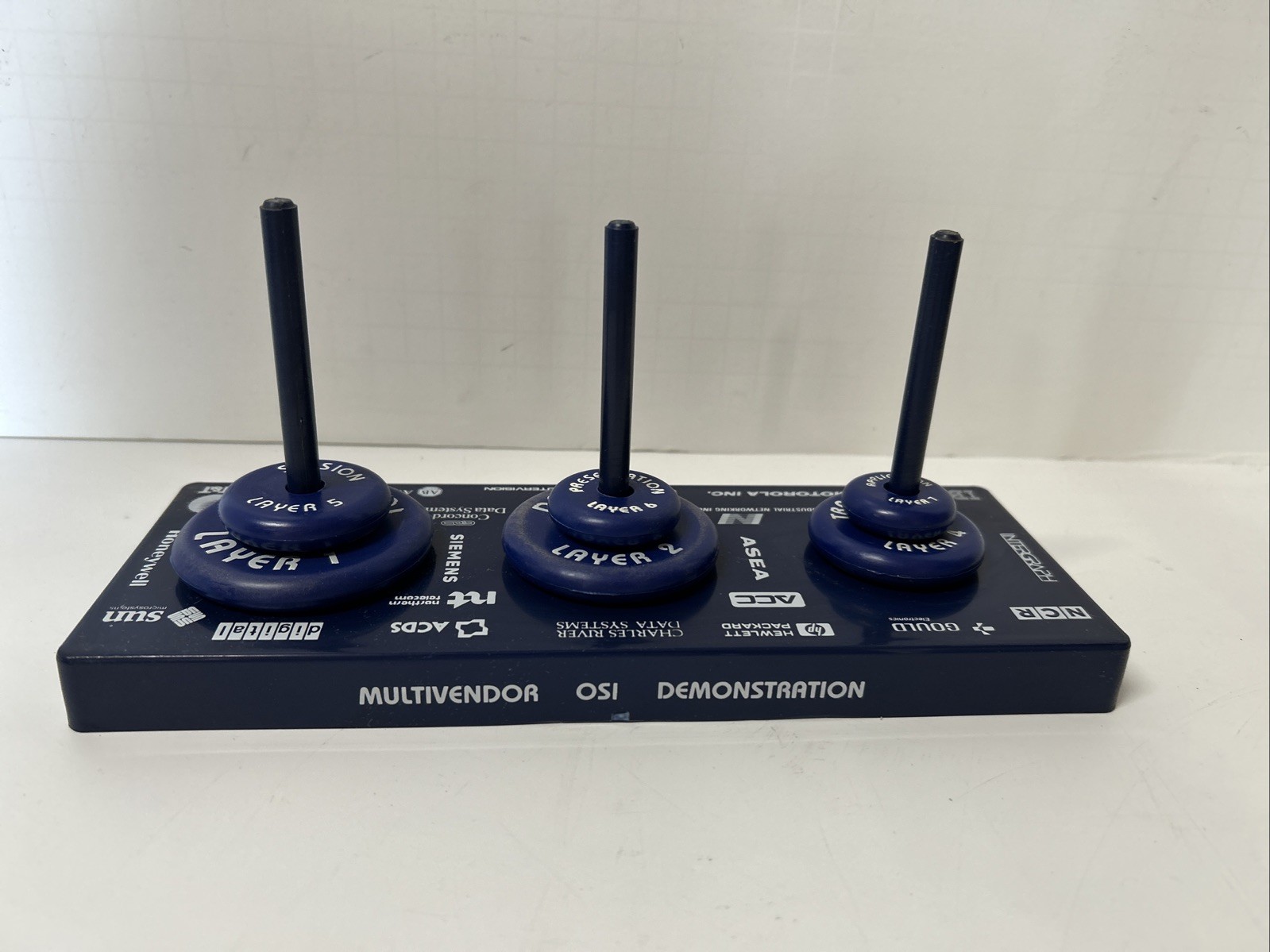 Autofact ‘85 Multi Vendor OSI Demonstration Desktop Model 7 Layer Physical Prop
